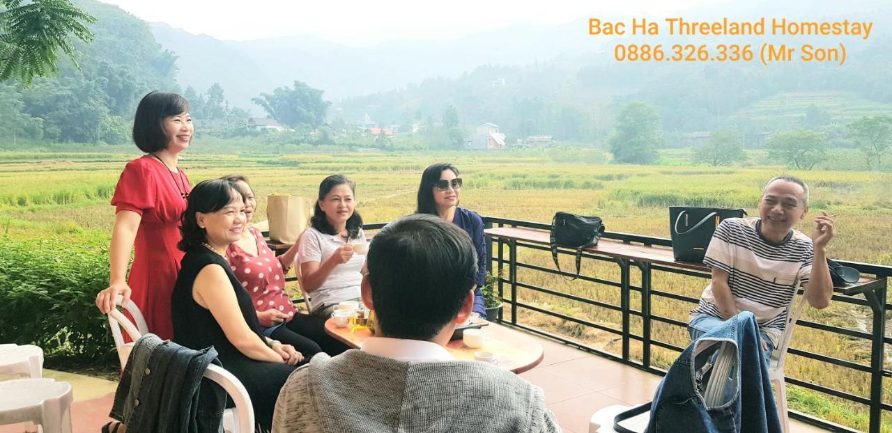 Bac Ha Threeland Homestay Εξωτερικό φωτογραφία
