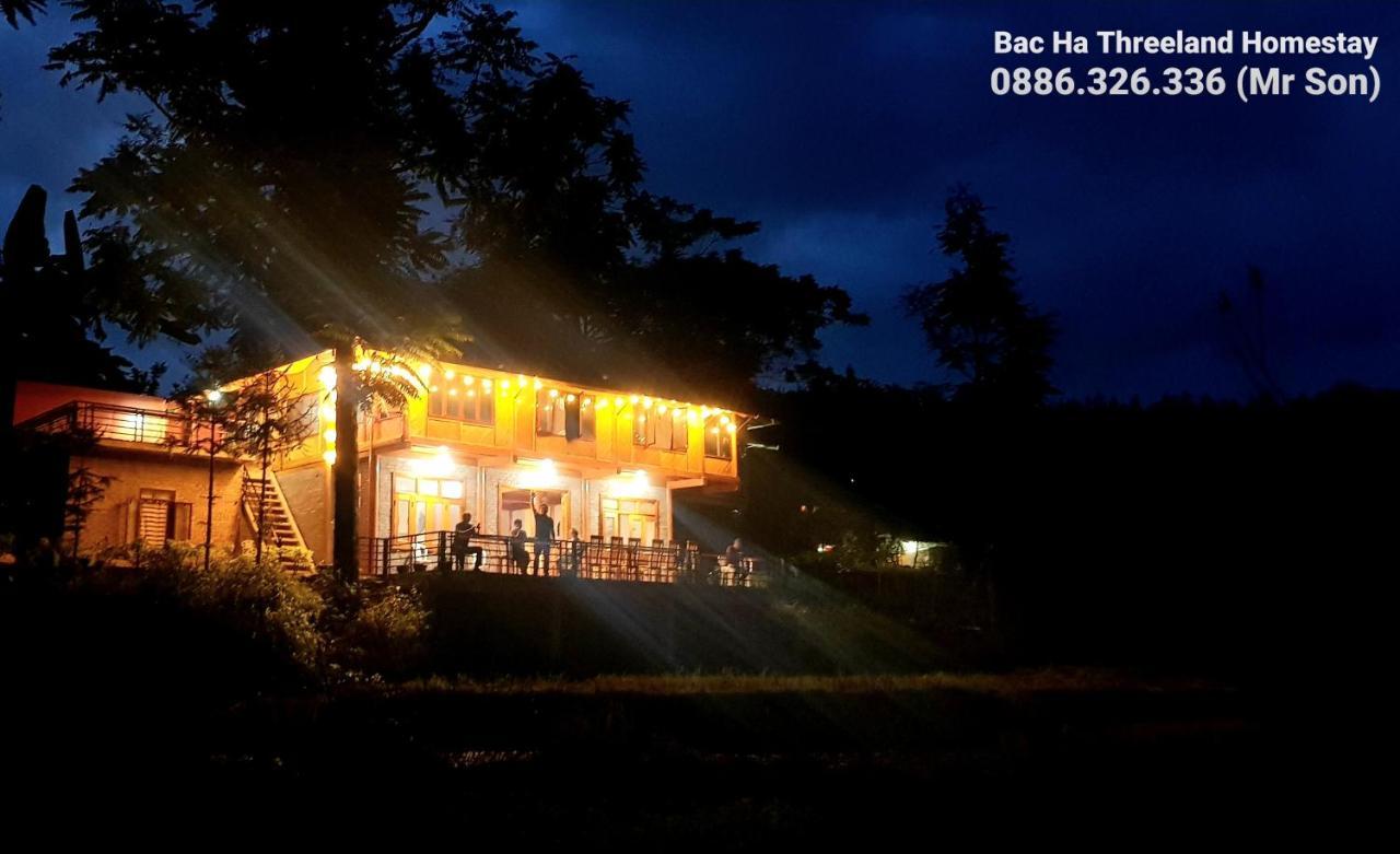 Bac Ha Threeland Homestay Εξωτερικό φωτογραφία